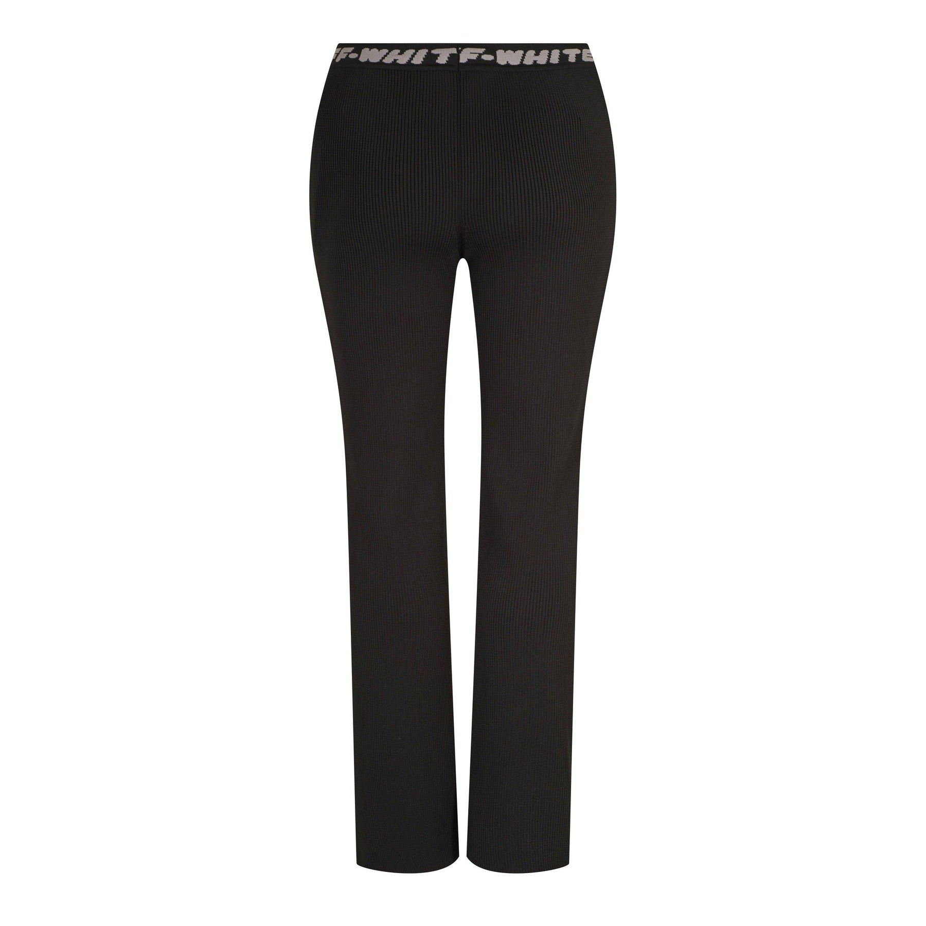 Women's Ribbed Knitted Trousers