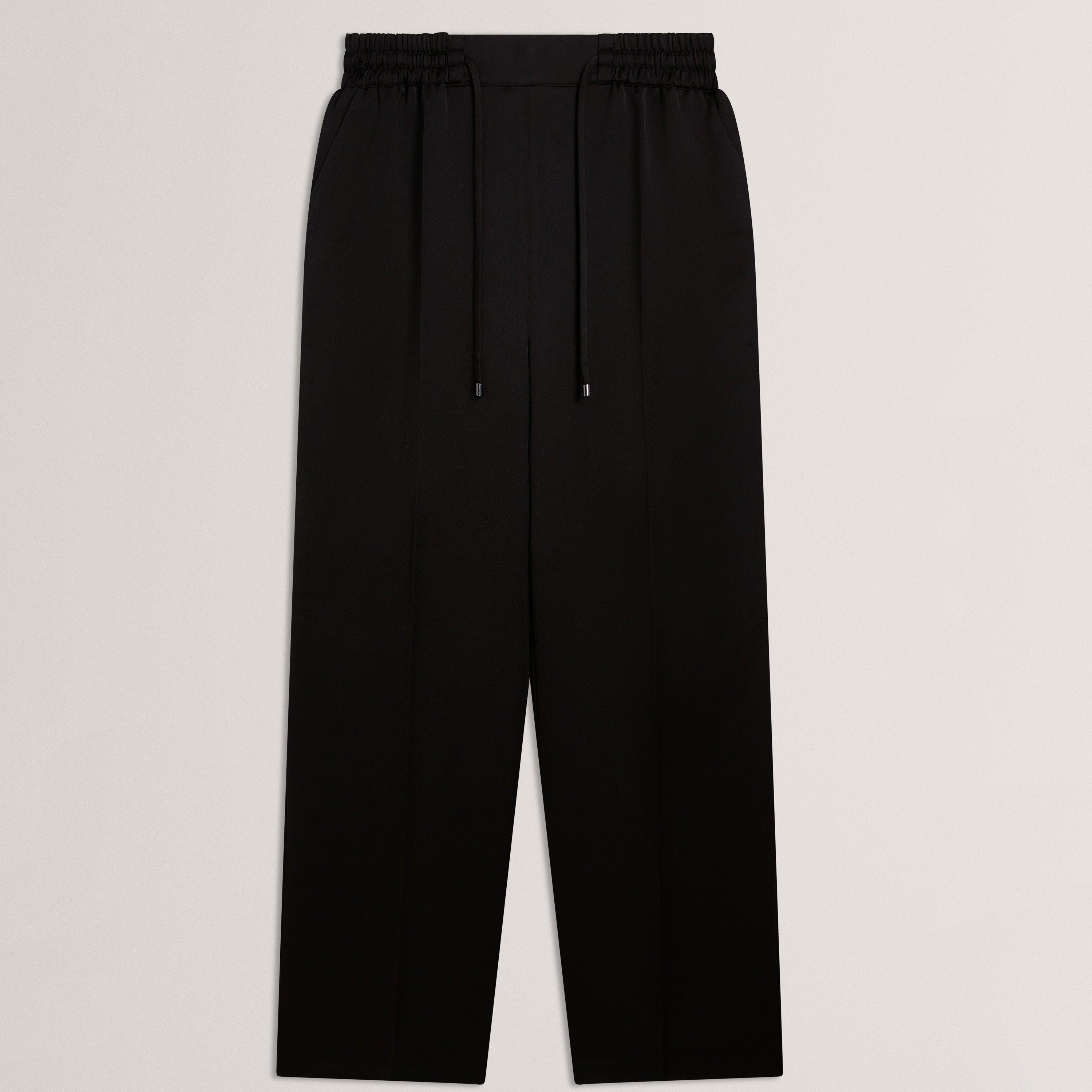 Ted Satin Wide Leg Trouser