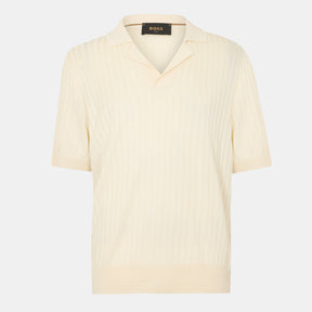 Men's L-Ovivo Knitted Short-Sleeve Polo