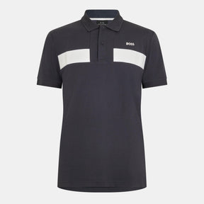 Men's HBG Paule 2 Polo Shirt with Striped Detailing