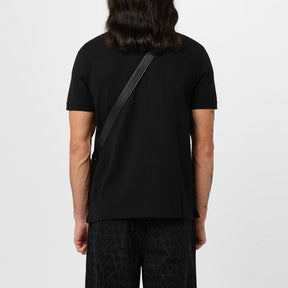 Embroidered V Emblem Polo Shirt