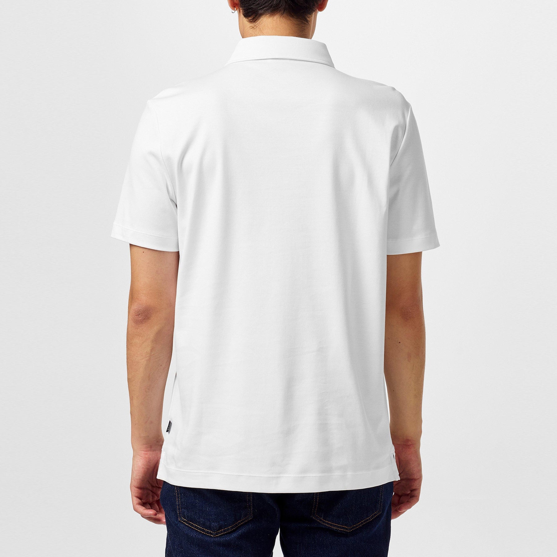 Men's Black Palosh 30 Slim Fit Polo Shirt