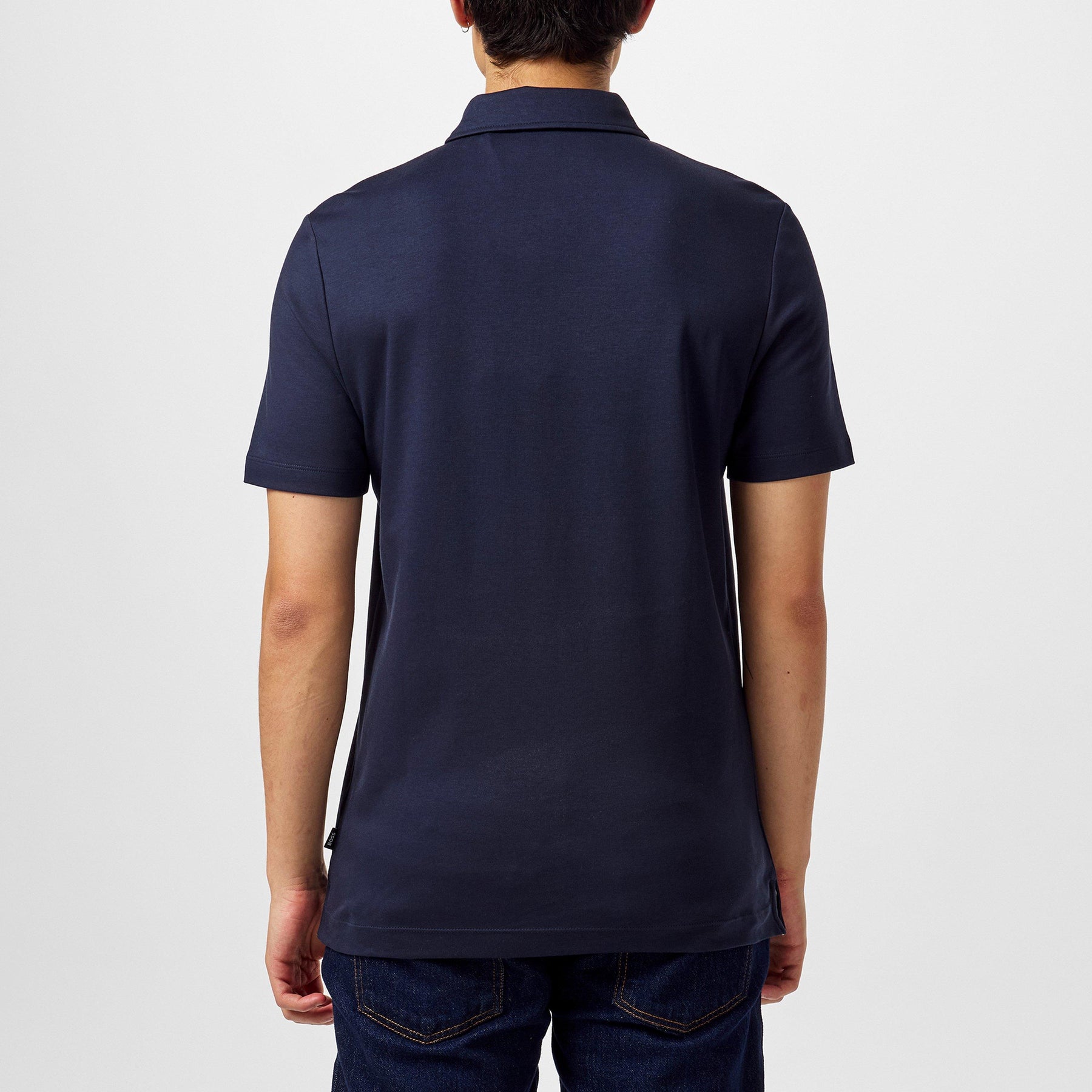 Men's Black Palosh 30 Slim Fit Polo Shirt