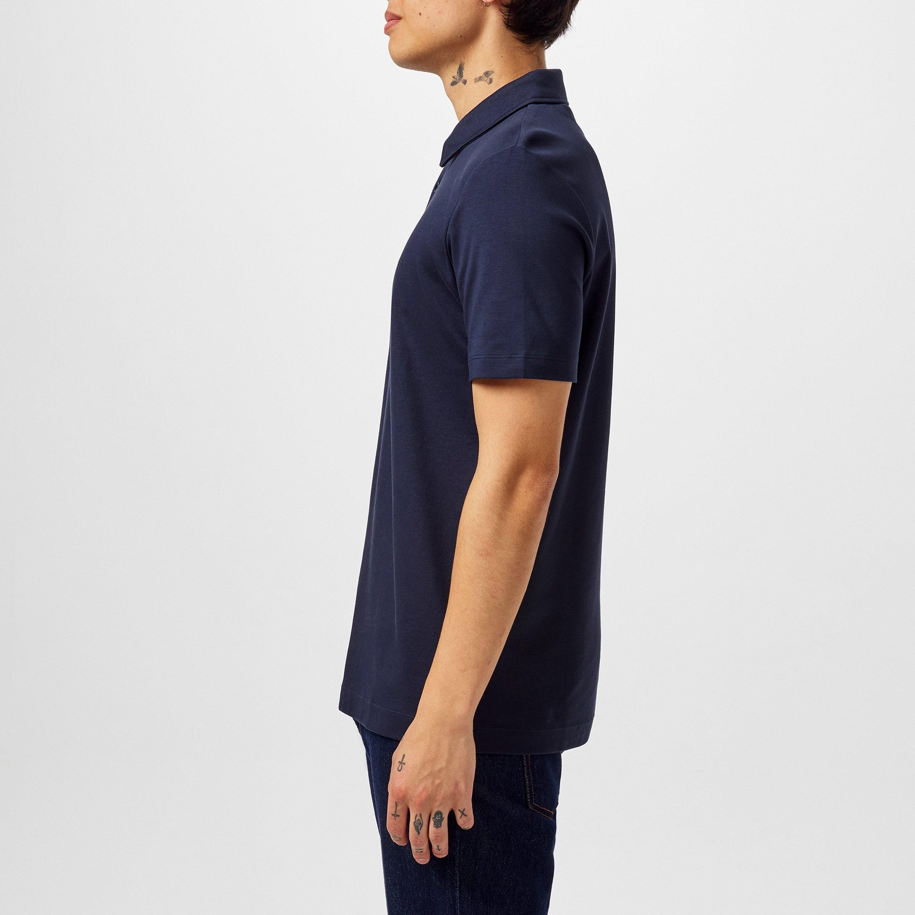 Men's Black Palosh 30 Slim Fit Polo Shirt