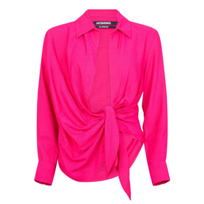 La Chemise Bahia Knotted Shirt