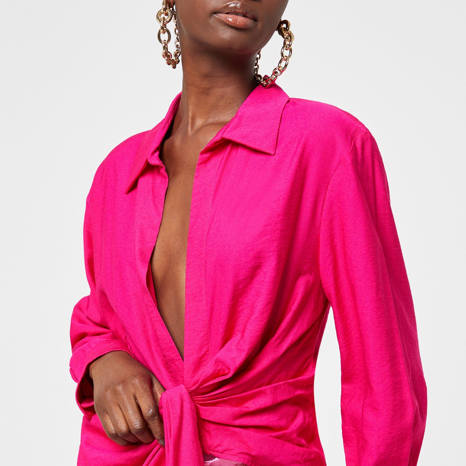 La Chemise Bahia Knotted Shirt
