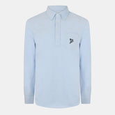 Men's Pocket Long-Sleeve Polo Shirt