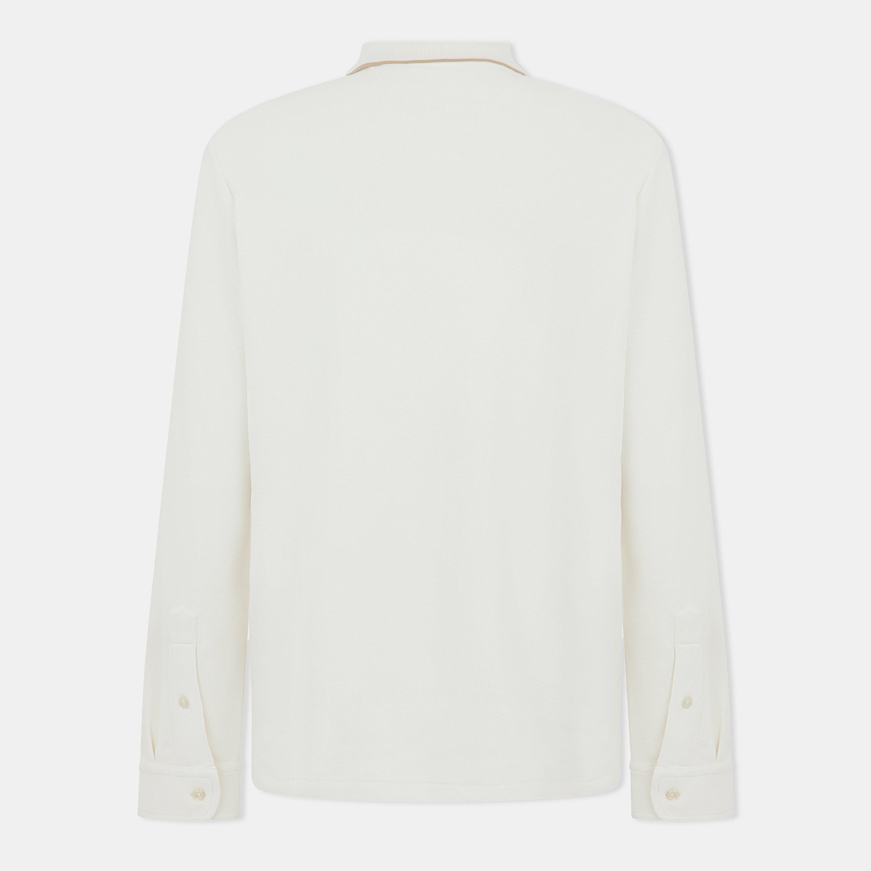 Men's Estate Long-Sleeve Polo Shirt