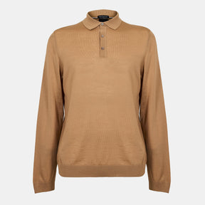 Men's Lancione Long-Sleeve Polo