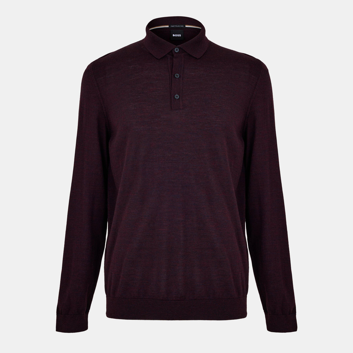 Men's Lancione Long-Sleeve Polo