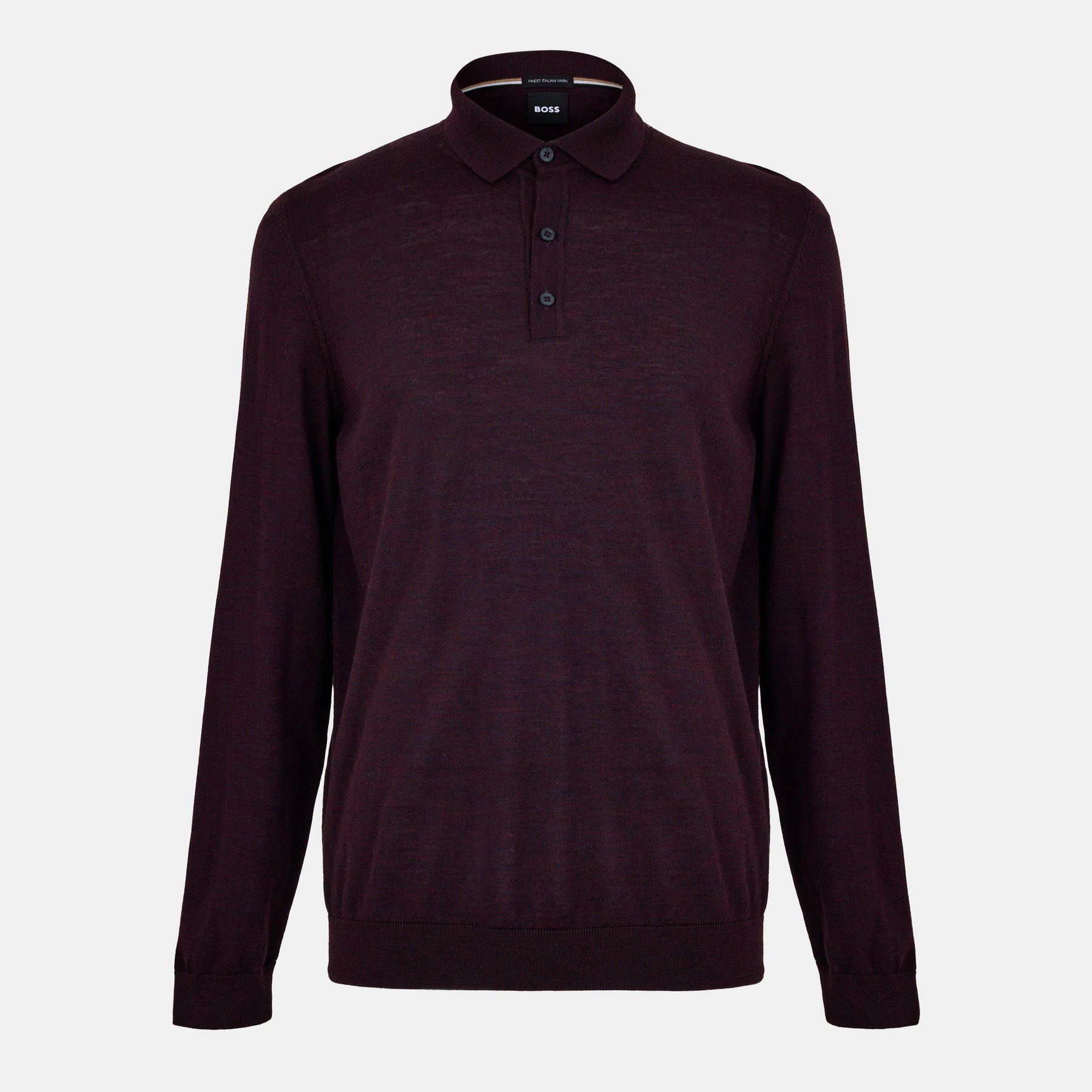 Men's Lancione Long-Sleeve Polo