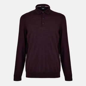 Men's Lancione Long-Sleeve Polo