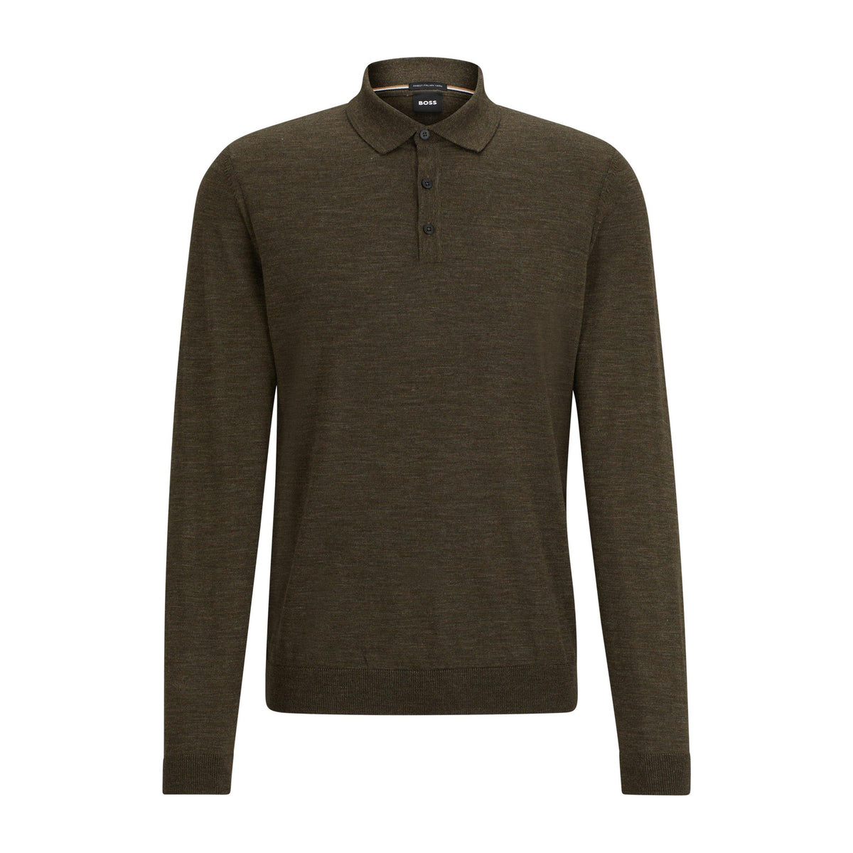 Men's Lancione Long-Sleeve Polo