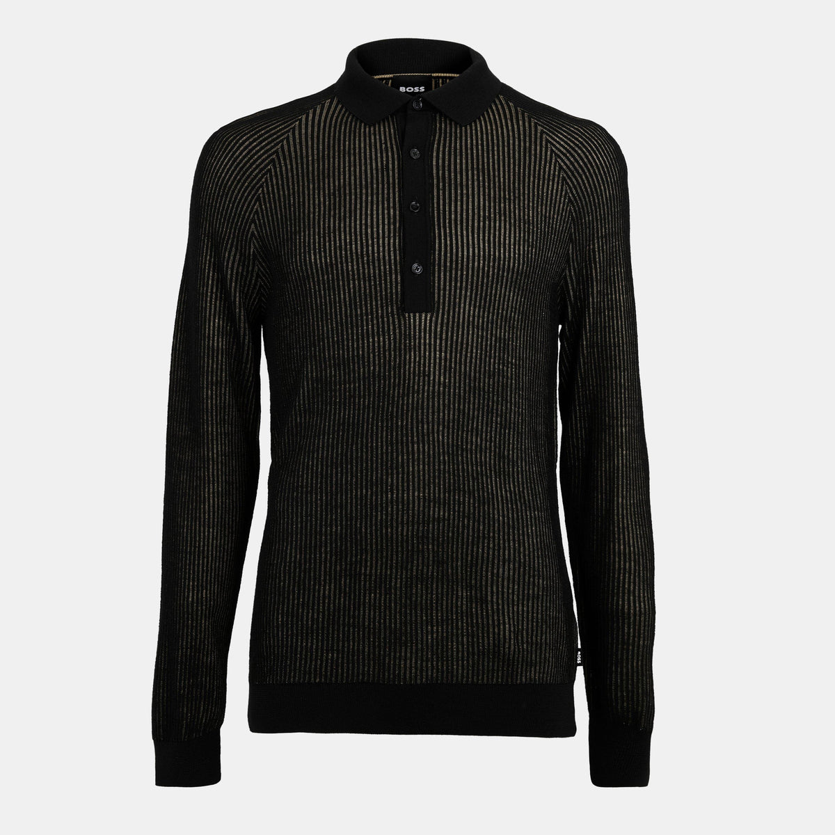 Men's Fuido Long-Sleeve Polo Shirt