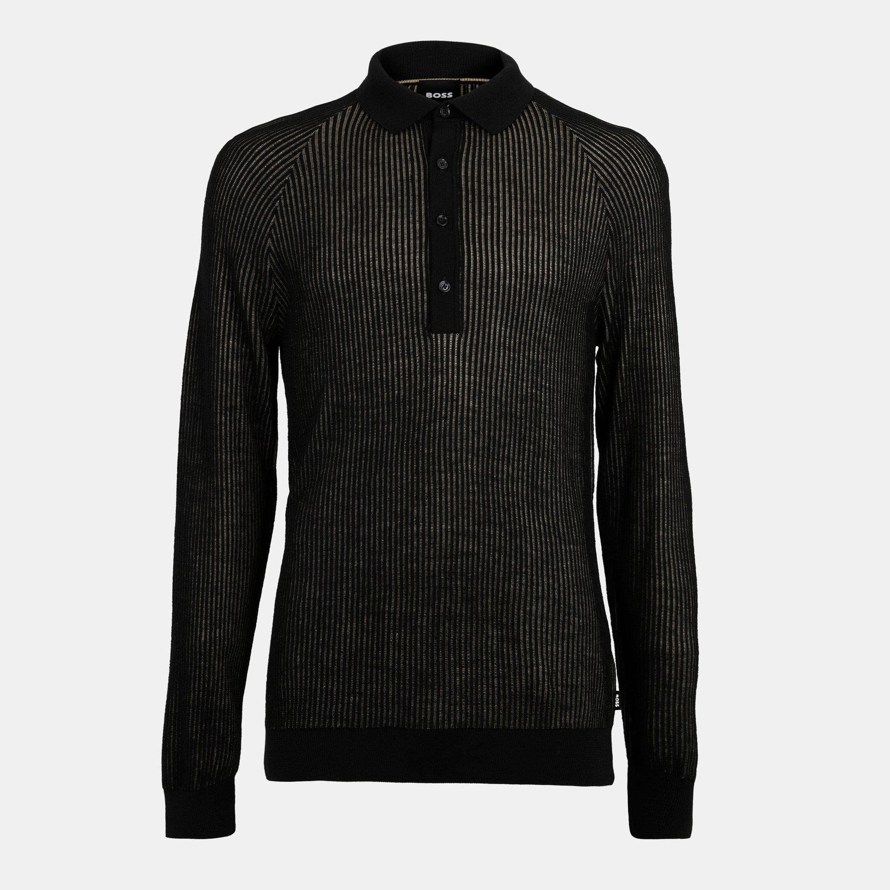 Men's Fuido Long-Sleeve Polo Shirt