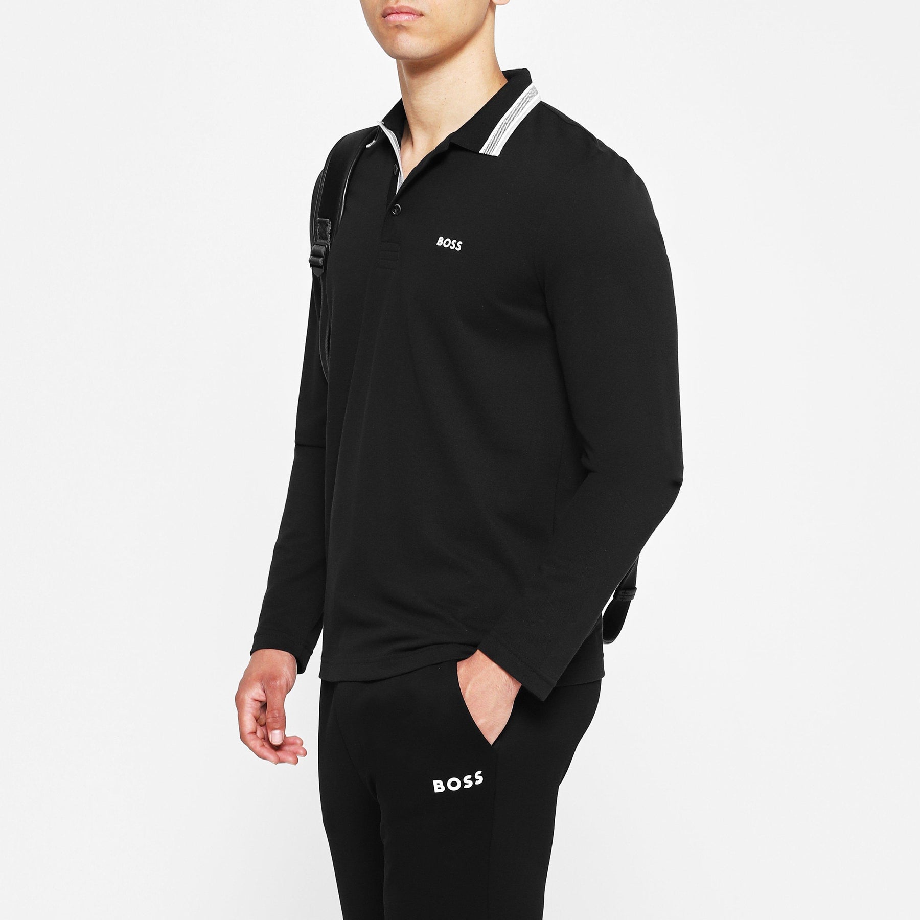 Men's Long Sleeve Polo Shirt