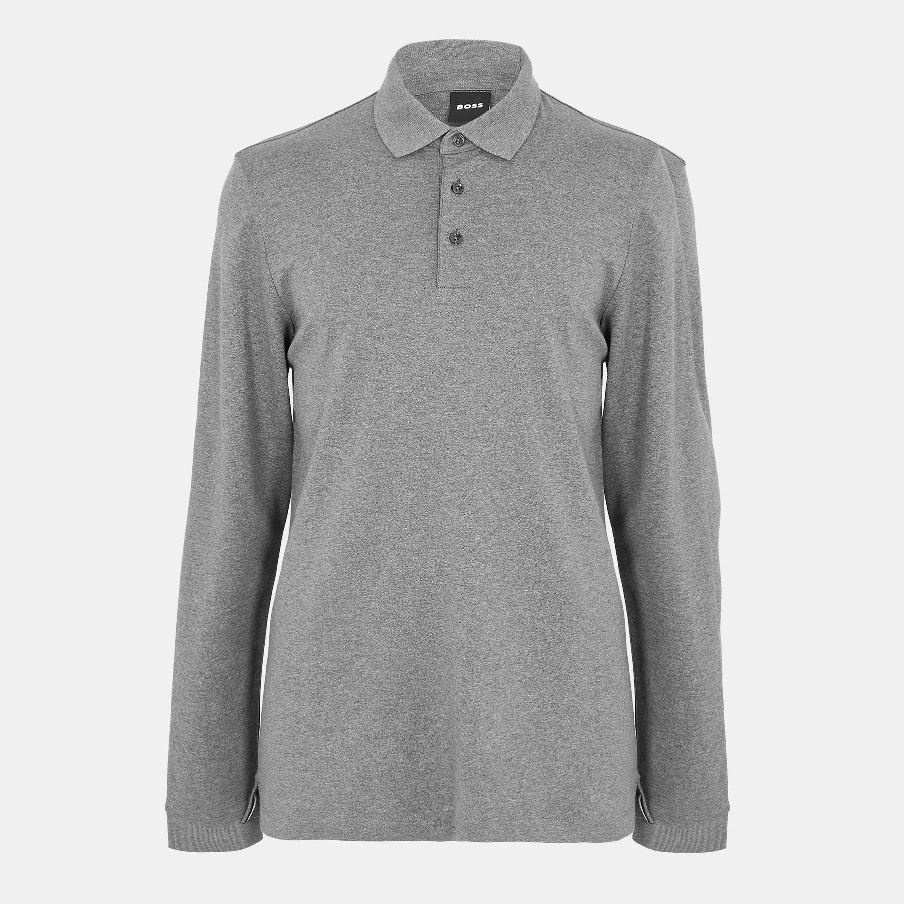 Men's HBB Pado 30 Long-Sleeve Polo Shirt, Iconic Logo Embroidered