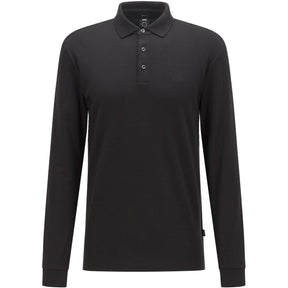 Men's HBB Pado 30 Long-Sleeve Polo Shirt, Iconic Logo Embroidered