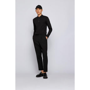 Men's HBB Pado 30 Long-Sleeve Polo Shirt, Iconic Logo Embroidered