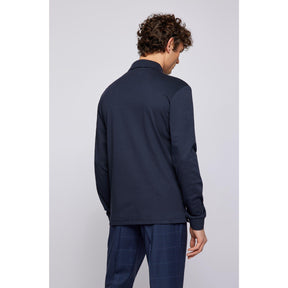 Men's HBB Pado 30 Long-Sleeve Polo Shirt, Iconic Logo Embroidered