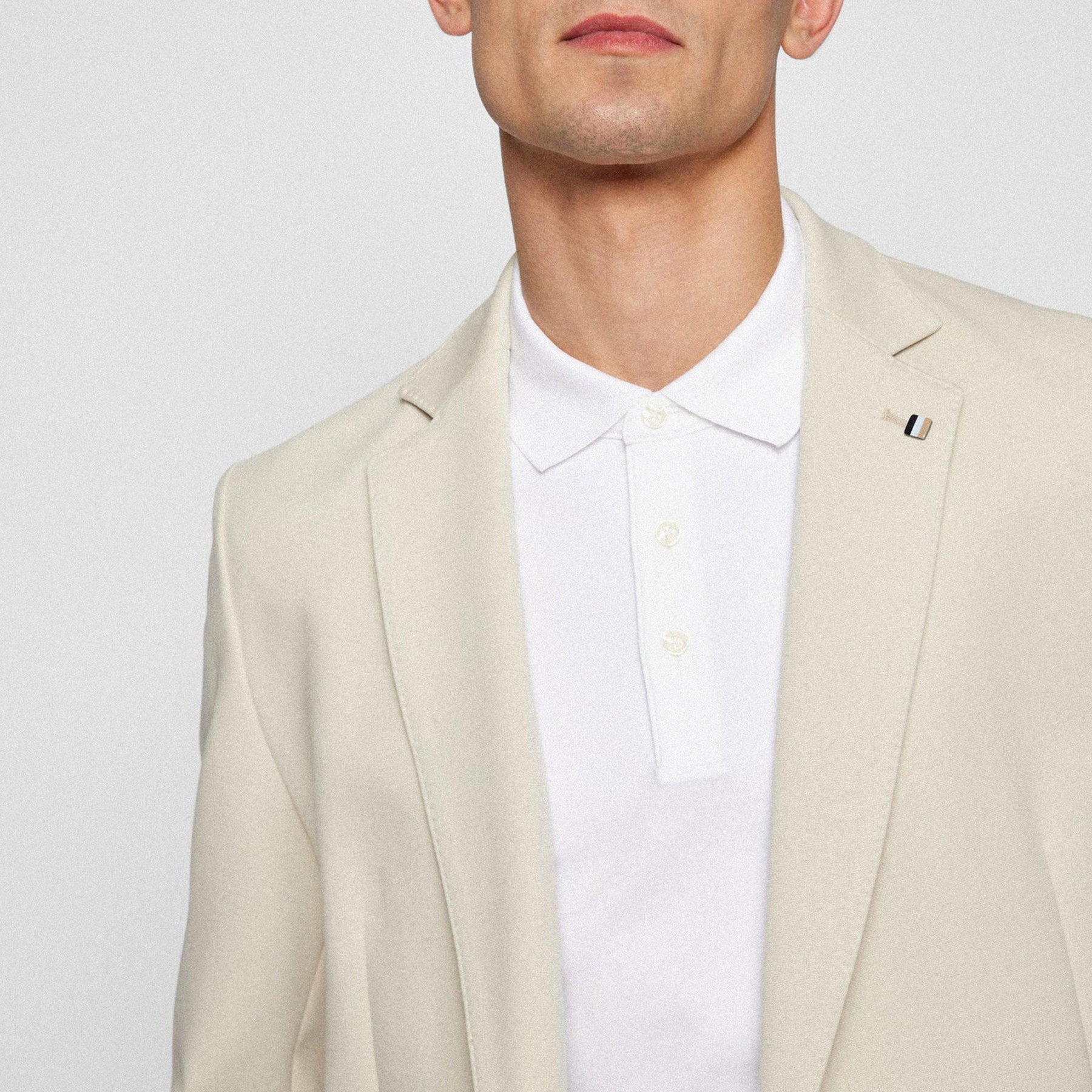 Men's HBB Pado 30 Long-Sleeve Polo Shirt, Iconic Logo Embroidered