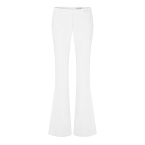 Crepe Bootcut Trousers