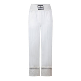 Satin Pyjama Pant, Satin Construction Trousers