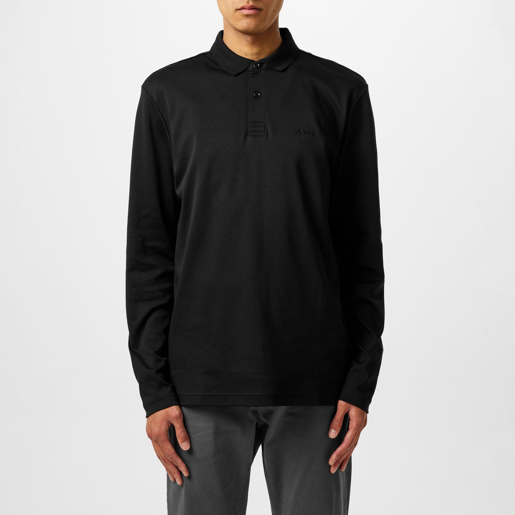 Men's Pirol Long-Sleeve Polo Shirt, Timeless Design