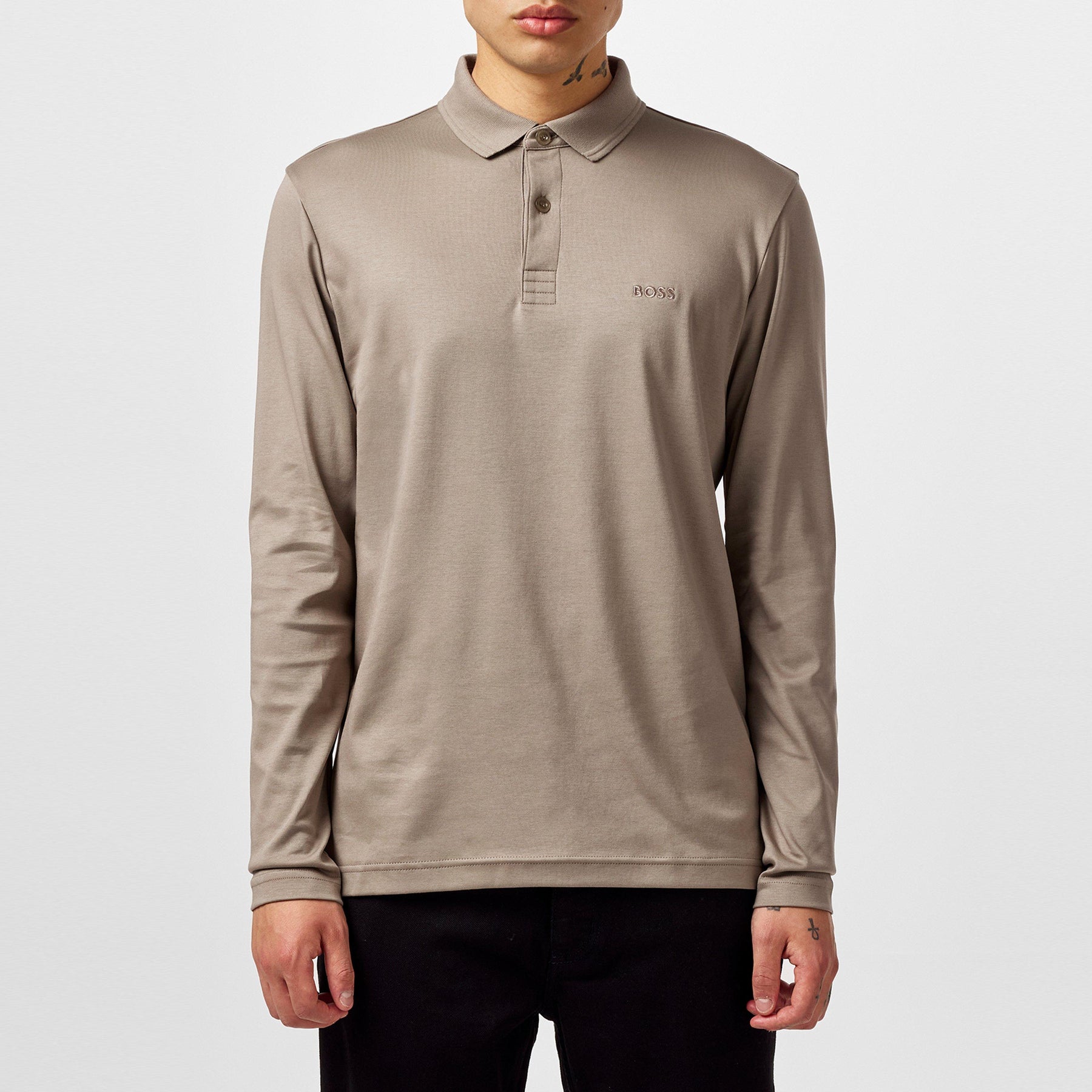 Men's Pirol Long-Sleeve Polo Shirt, Timeless Design