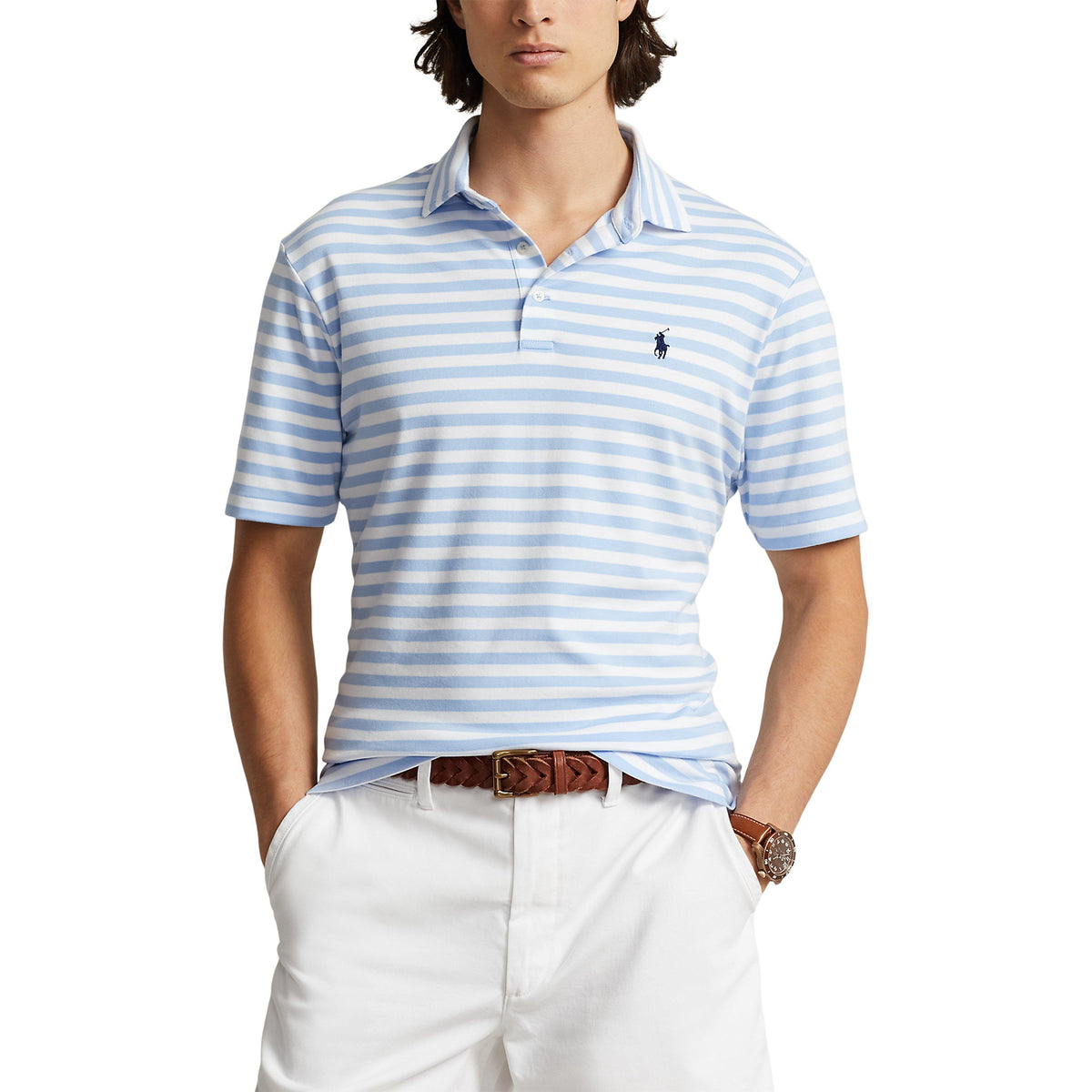 Striped Polo Shirt