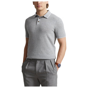 Cotton Linen Polo Shirt