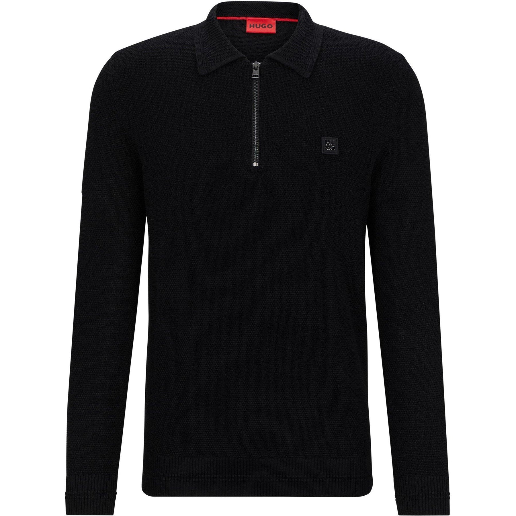 Sastor Zip-Neck Polo Sweater