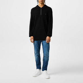 Sastor Zip-Neck Polo Sweater