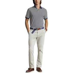 Striped Slim Fit Polo Shirt
