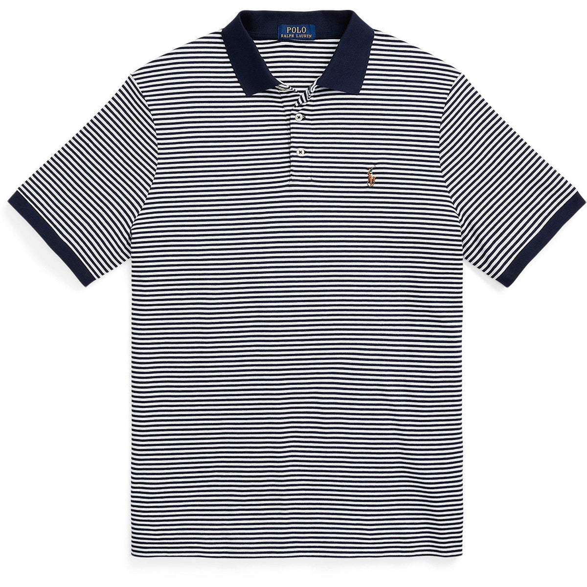 Striped Slim Fit Polo Shirt
