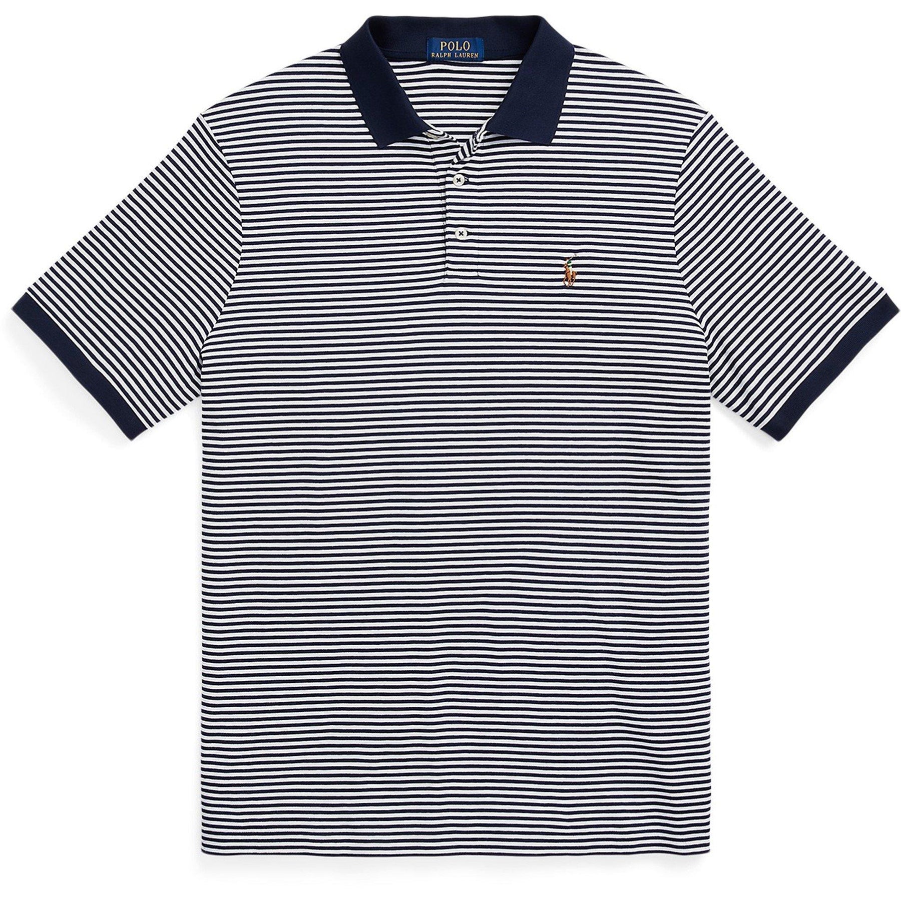 Striped Slim Fit Polo Shirt