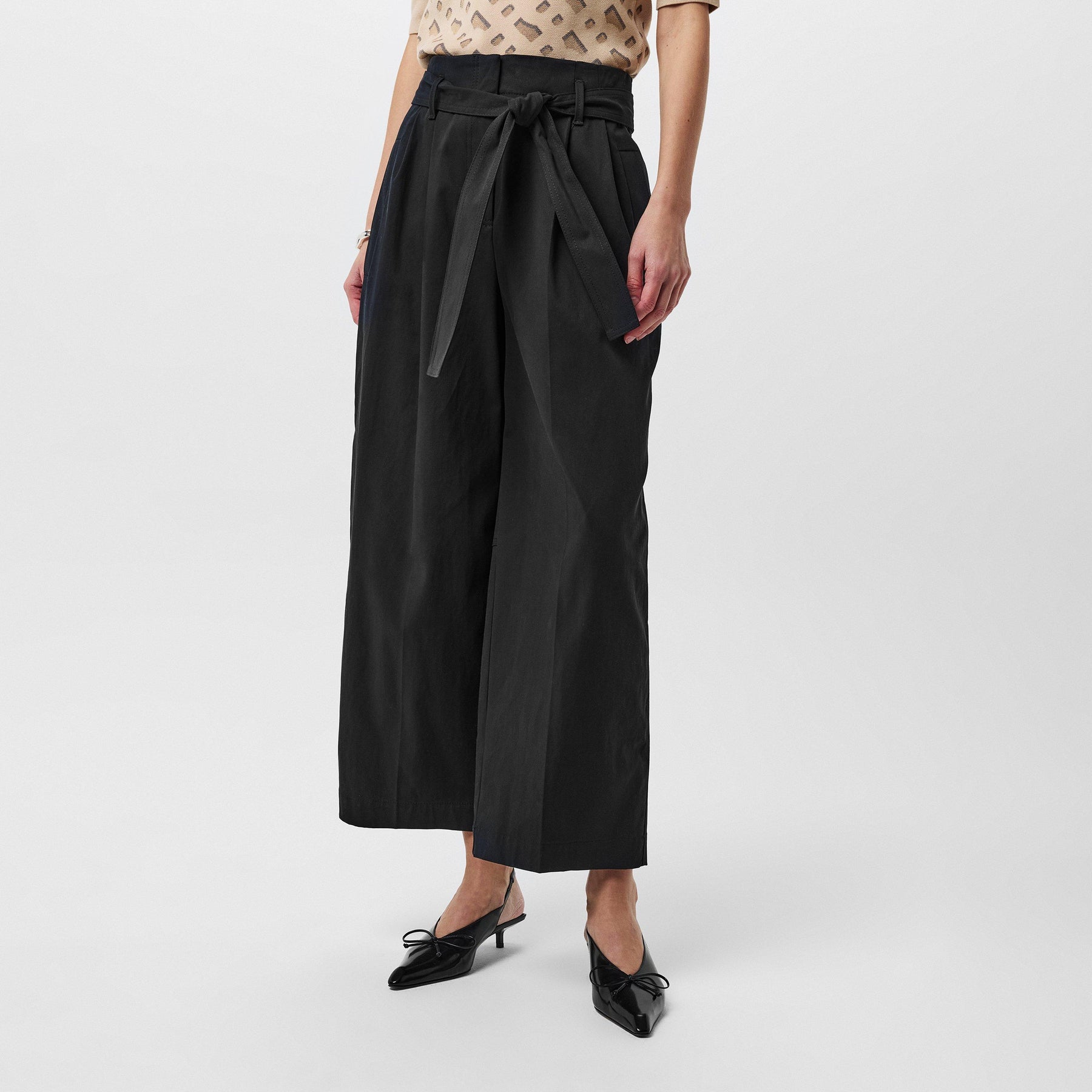 Women's Tenoy Trousers with Front Tie Fastening