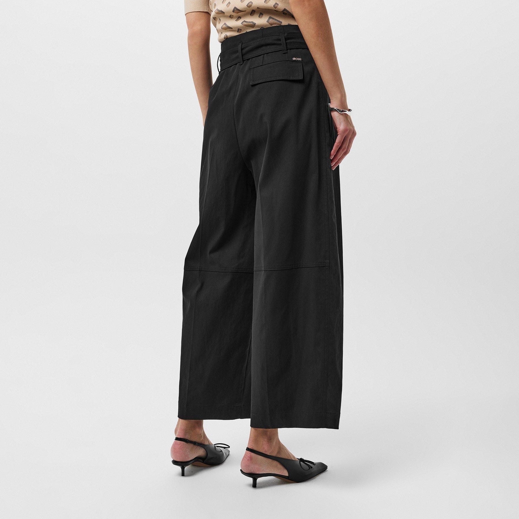 Women's Tenoy Trousers with Front Tie Fastening