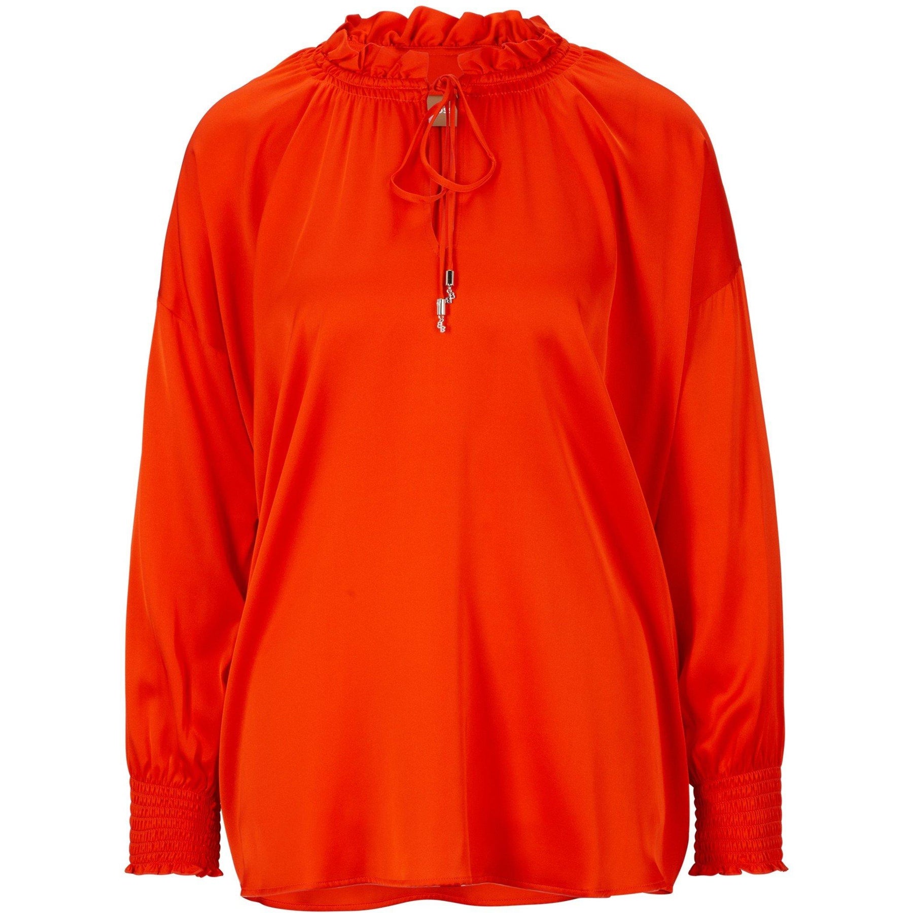 Women's Baratina Blouse, Drawstring Neckline