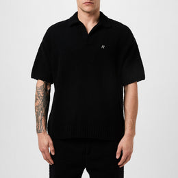 Men's Rep Boucle Polo Top, Polo Style