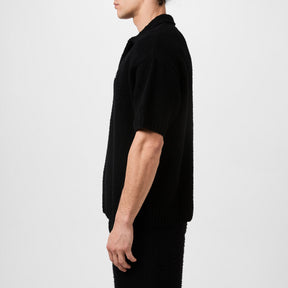 Men's Rep Boucle Polo Top, Polo Style