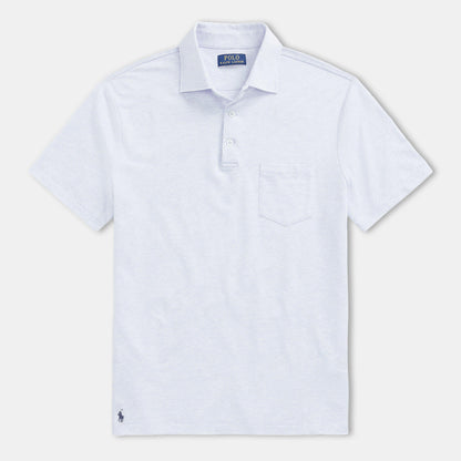Cotton Linen Short Sleeve Polo Shirt