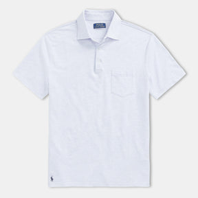 Cotton Linen Short Sleeve Polo Shirt