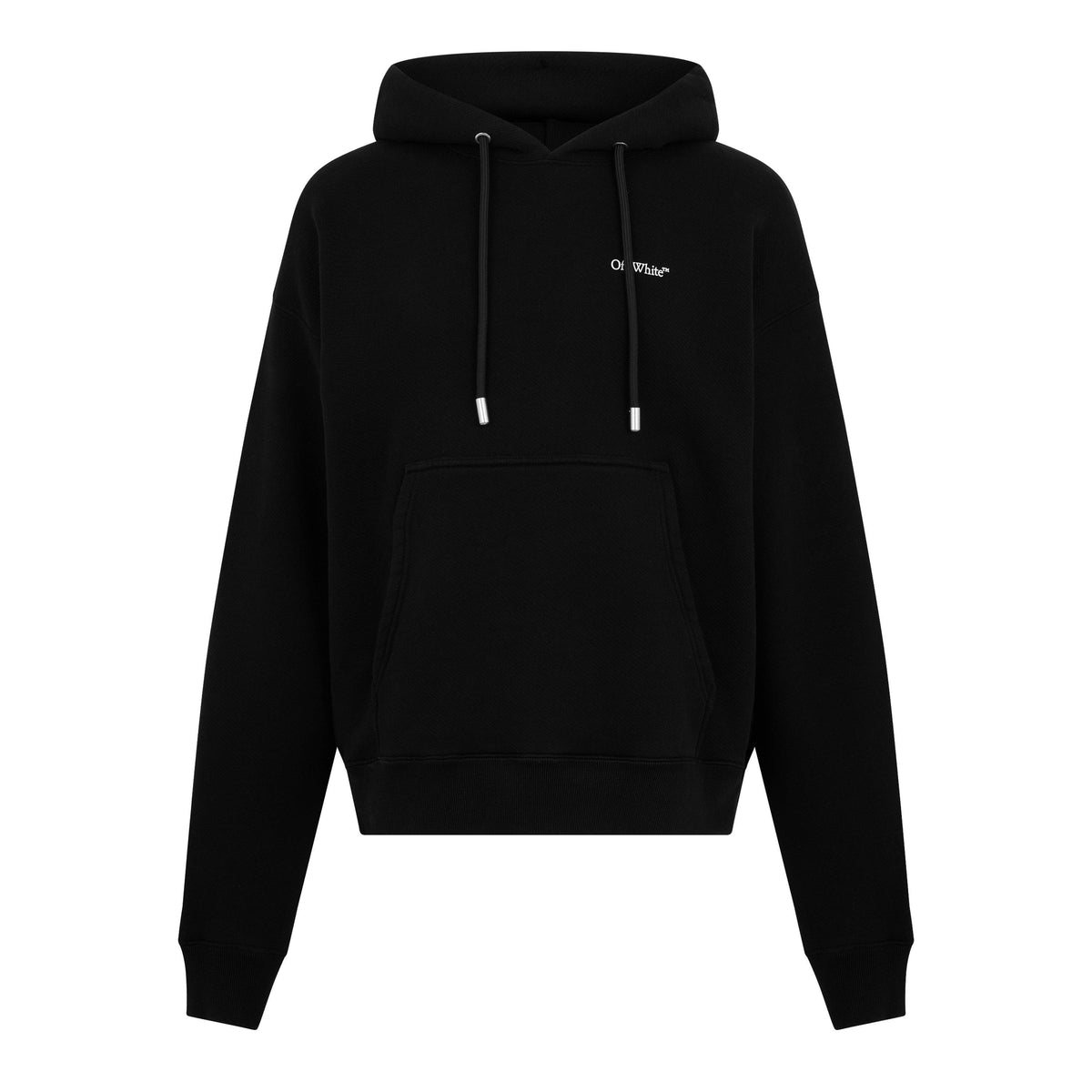 Men's Logo Print Hoodie, Iconic Branding Arrow Motif