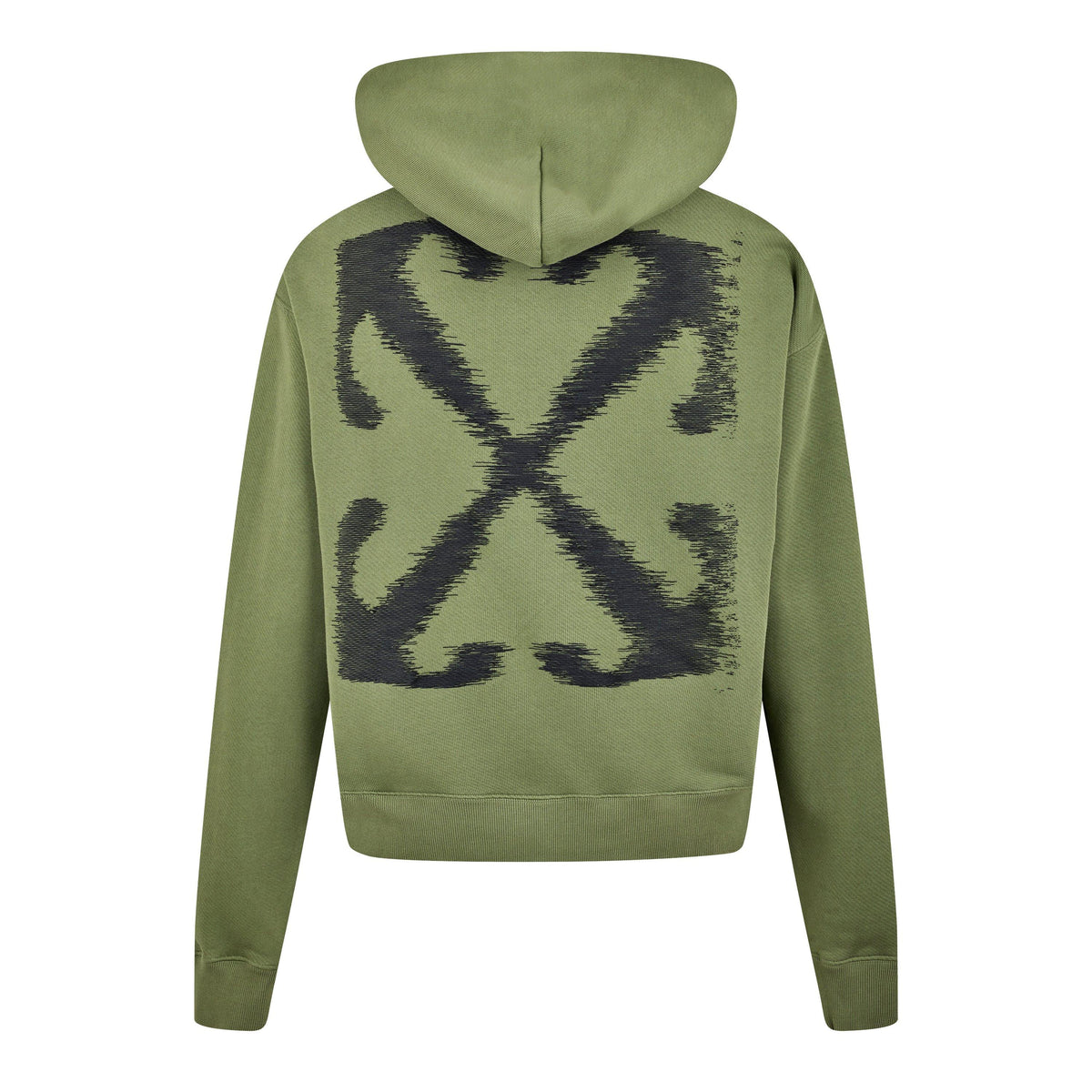 Men's Logo Print Hoodie, Iconic Branding Arrow Motif