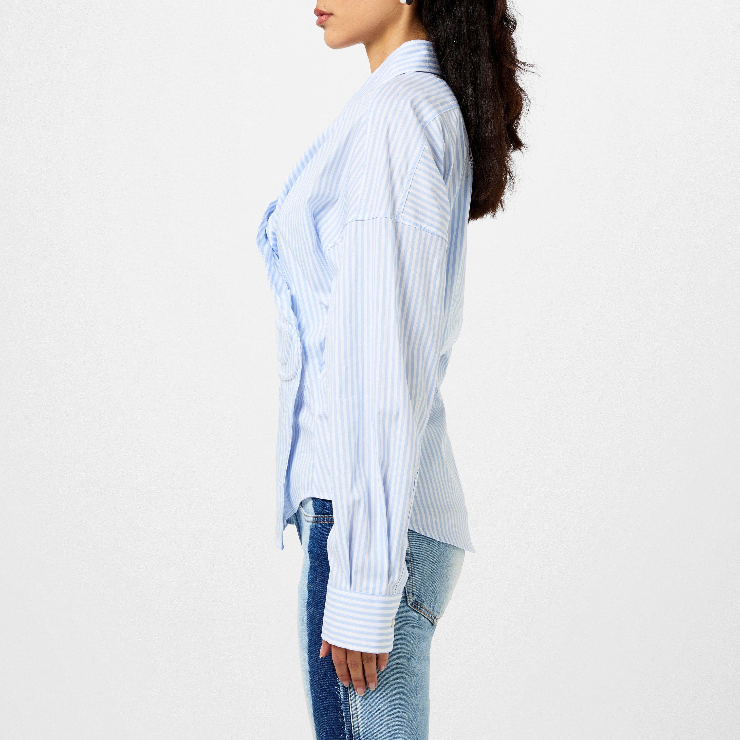 C-Siz-N2 Shirt With Embossed Logo