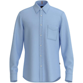 Men's HBO Relegant 6 Lin Plain Long-Sleeve Shirt