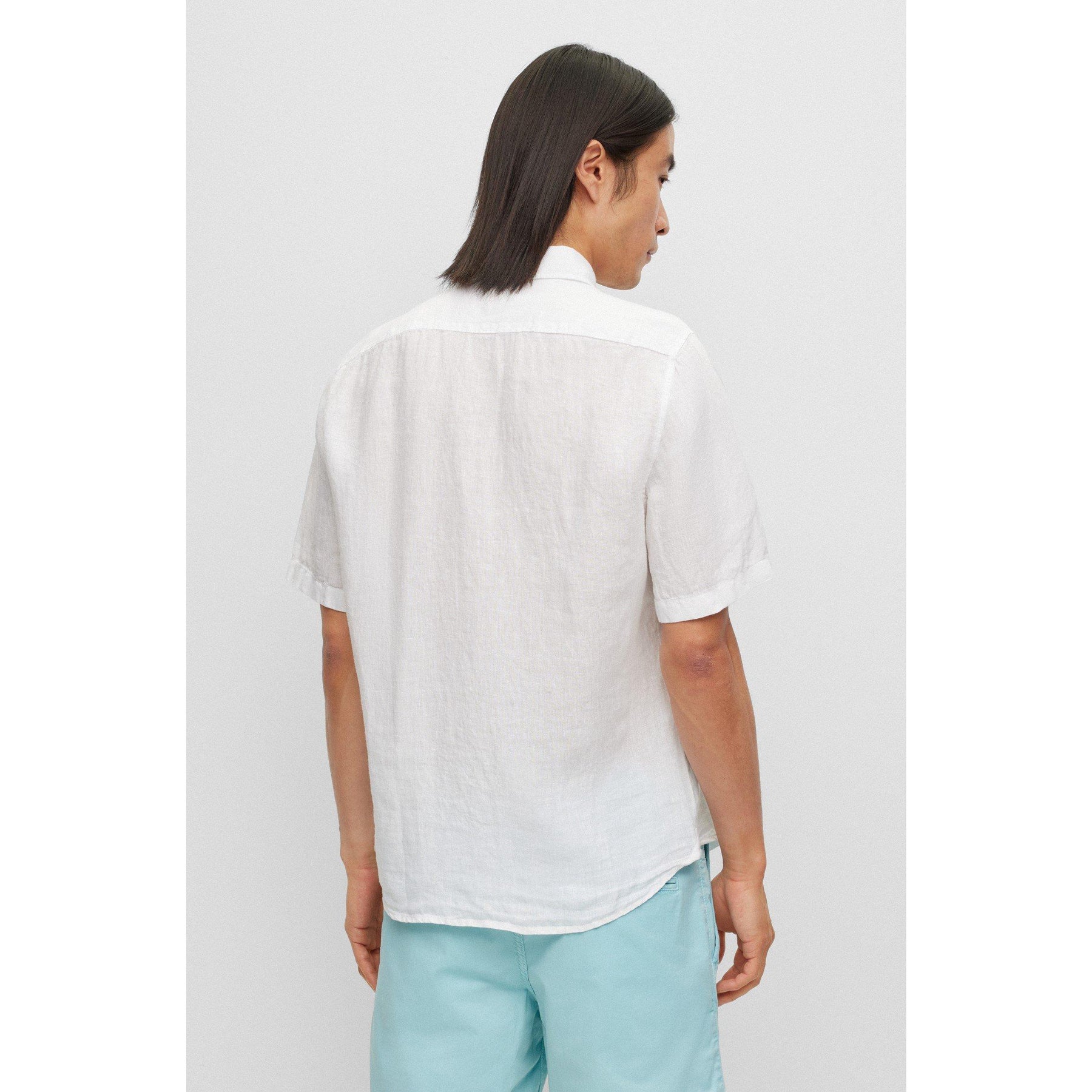 Men's Rash 2 Lin Plain Short-Sleeve Shirt