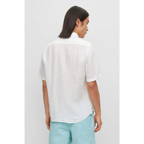 Men's Rash 2 Lin Plain Short-Sleeve Shirt