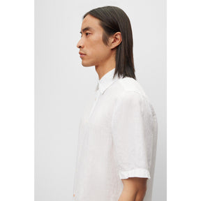 Men's Rash 2 Lin Plain Short-Sleeve Shirt